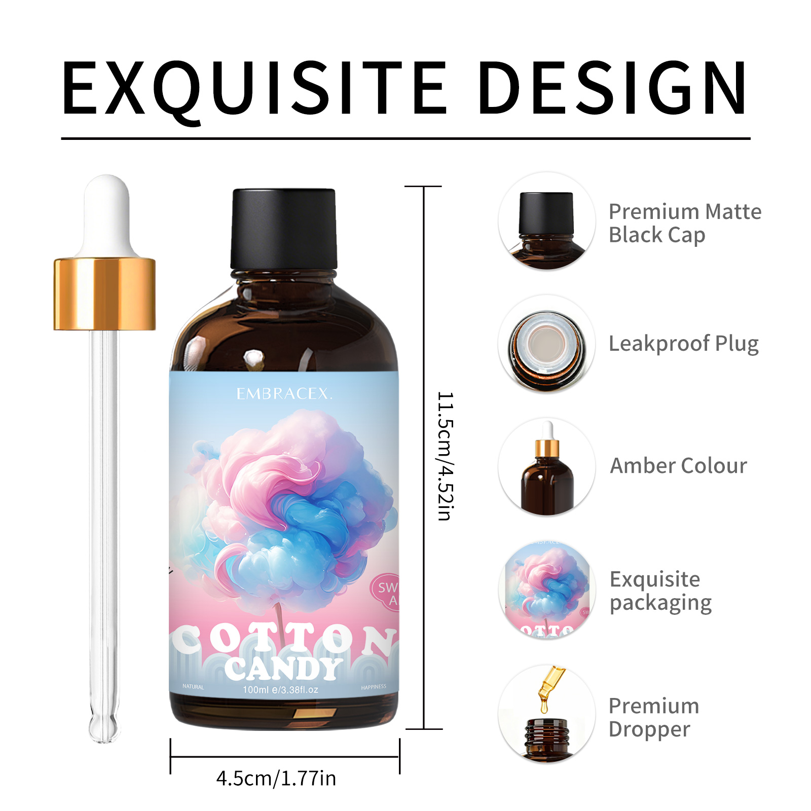 100ml 코튼 캔디 향 오일 디퓨저 캔들 제작용 친구 - Perfume Fragrance Oil 리뷰 및 가격