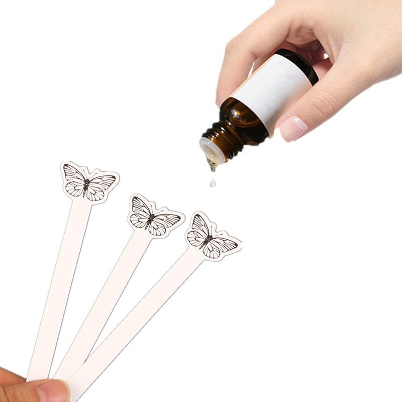 100Pcs 크리 에이 티브 나비 모양 테스트 아로마  - Perfume Fragrance Oil 리뷰 및 가격