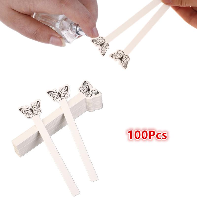 100Pcs 크리 에이 티브 나비 모양 테스트 아로마  - Perfume Fragrance Oil 리뷰 및 가격