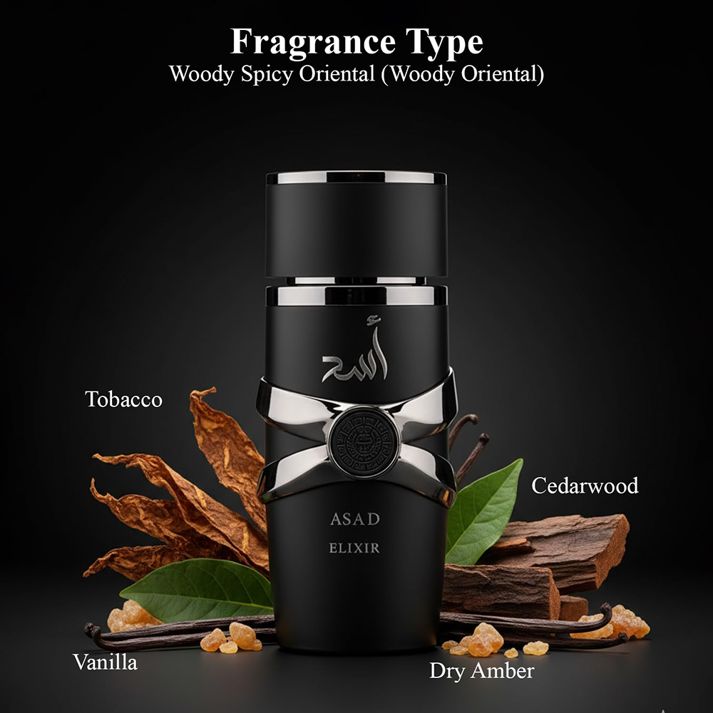 아사드 엘릭서 남성용 오 드 퍼퓸 100ml, 매콤하고 - Perfume Alcohol Fragrance 리뷰 및 가격
